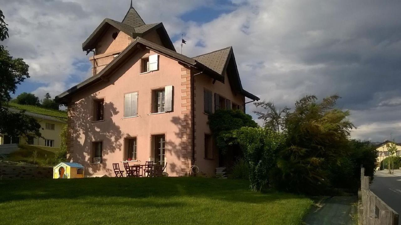 Le Manoir De Champlan Bed & Breakfast Grimisuat Exterior photo